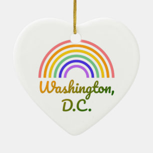 Décoration En Céramique Washington d - Cartes postales Washington - Washin