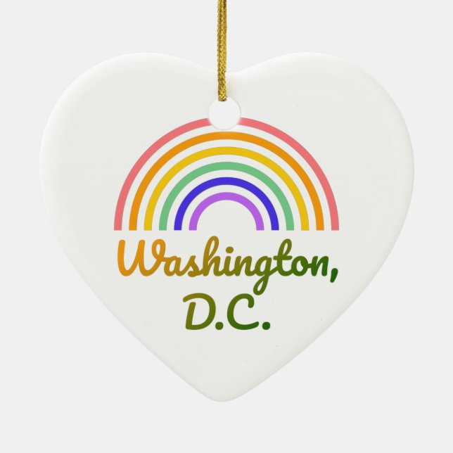 Décoration En Céramique Washington d - Cartes postales Washington - Washin (Dos)
