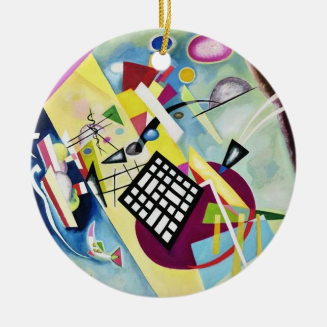 Décoration En Céramique Wassily Kandinsky (Devant)