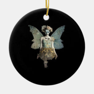 Décoration En Céramique Whimsigoth Zombie Fairy Old Timey Gothique Moody A