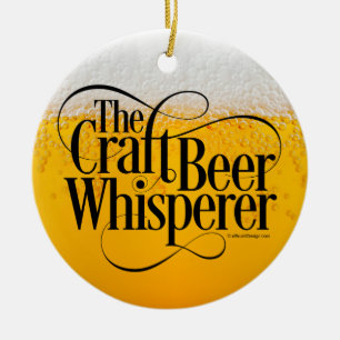 Décoration En Céramique Whisperer de bière artisanale