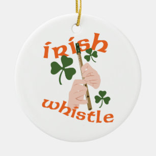 Décoration En Céramique Whistle irlandais