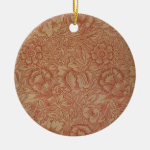 Décoration En Céramique William Morris Fleur de pavot rose Floral