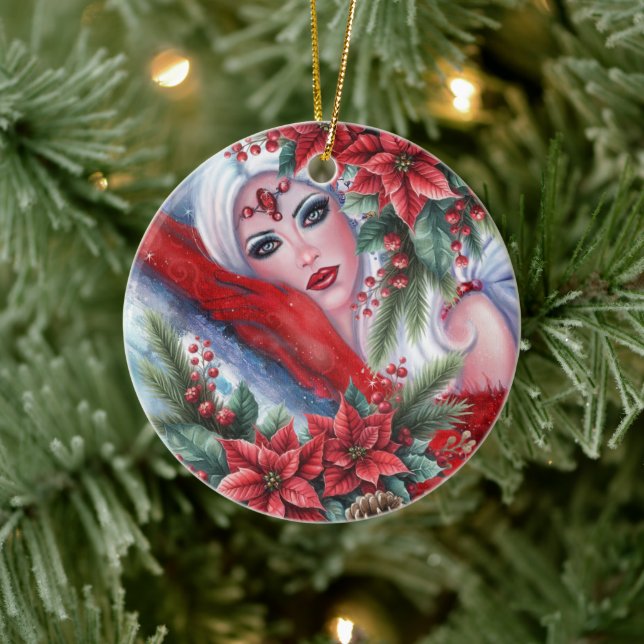 Décoration En Céramique Winter angel Christmas ornament (Arbre)