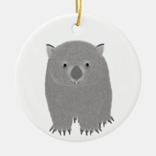 Décoration En Céramique Wombat ornament