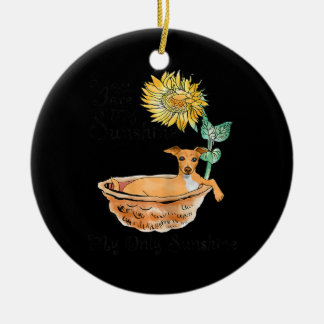 Décoration En Céramique Womens You Are My Sunshine Italian