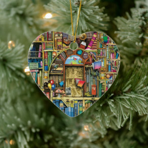 Décoration En Céramique Writer Reader Bookaholic Books Lover Bookworm