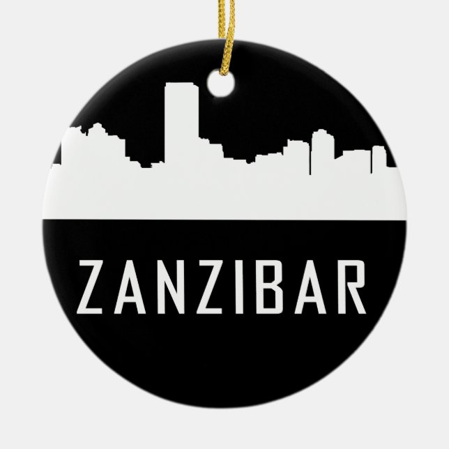 Décoration En Céramique Zanzibar (Devant)