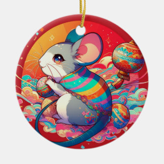 Décoration En Céramique Zodiaque chinois : Des rats aux richesses