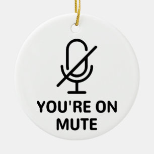 Décoration En Céramique Zoom/Équipes que vous êtes sur un appel vidéo m