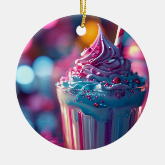 Décoration En Céramique ZOYNK Milkshake (Devant)