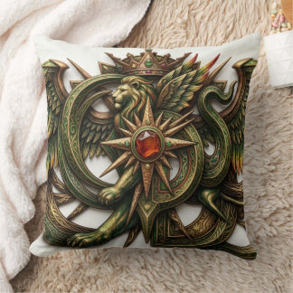 décoration logo schimeria throw pillow