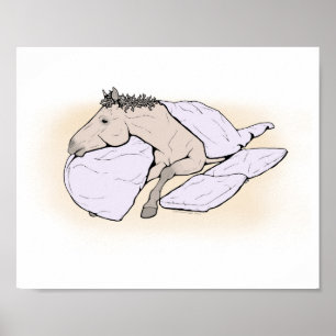 Décoration murale de chambre à thème cheval   Déco