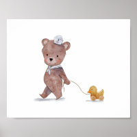 Décoration murale pour la chambre de bébé Marin Ou