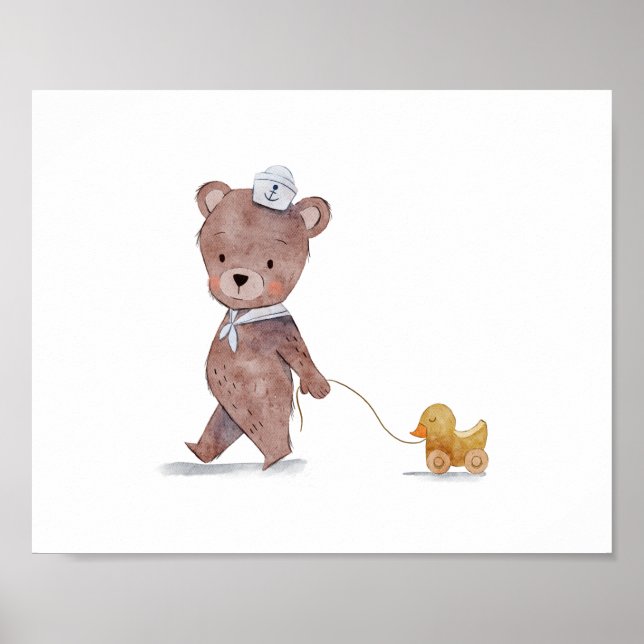 Décoration murale pour la chambre de nounours mari (Devant)