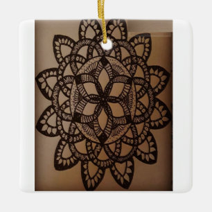 Décoration murale tambourine