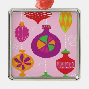 Décoration nombreuse de Noël illustrée dans le