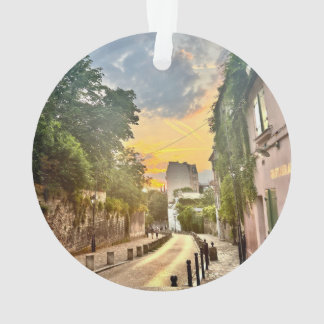 Décoration parisienne des arbres de Noël (double f