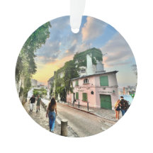 Décoration parisienne des arbres de Noël (double f