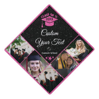 Décoration personnalisée de chapeau de fin d'étude