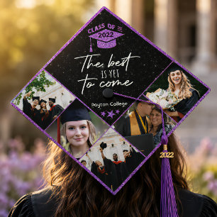 Décoration personnalisée de chapeau de fin d'étude