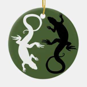 Décoration personnalisée de l'ornement Lizard