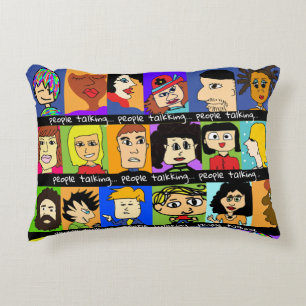 decoration pillow comic style