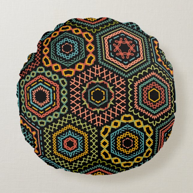 decoration round pillow (Front)