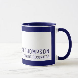 décoration tasse à café professionnelle avec bordu