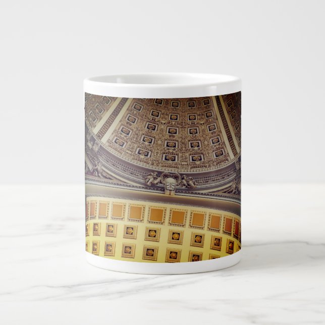 Decoration. The Library of Congress. USA Large Coffee Mug (Front)