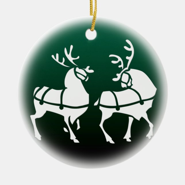 Décorations de Noël Reindeer (Devant)