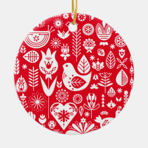Décorations de Noël scandinave nordique