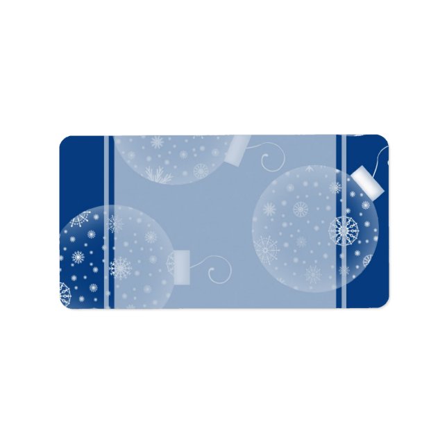 Décorations Étiquettes de Noël (Devant)