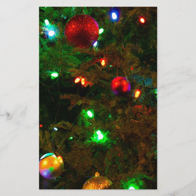 Decorations Glow Stationery (Front)