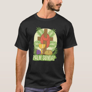 Decorations Palm Sunday Cross Jesus Christian East T-Shirt