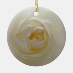 Décorations roses personnalisées par ornement de