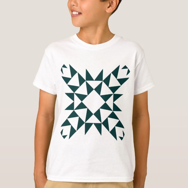 Decorative 01 - Dark Green T-Shirt (Front)