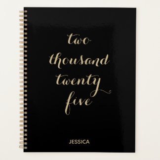 Decorative 2025 Two Thousand Twenty Five Planner