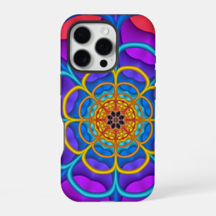 Decorative abstract Flower shape iPhone 16 Pro Case
