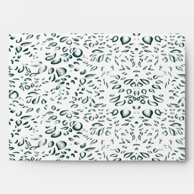 Decorative Address Labels | Sealed & Stamped Style Envelope (Front)