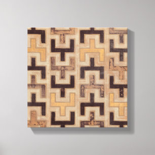 Decorative African Mudcloth Pattern Canvas Print