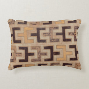 Decorative African Mudcloth Pattern Decorative Pillow