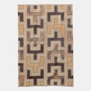 Decorative African Mudcloth Pattern Kitchen Towel