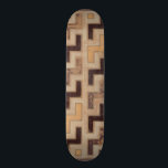 Decorative African Mudcloth Pattern Skateboard<br><div class="desc">Decorative African mudcloth pattern by Norman Wyatt Jr. featuring geometric shapes that seem to fit together. Fans of Tetris or geometric shapes should make this purchase today!</div>