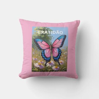 Decorative Almophies Butterfly Throw Pillow