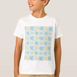 Decorative Amalfi style seamless pattern T-Shirt