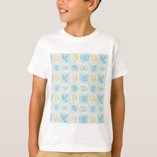 Decorative Amalfi style seamless pattern T-Shirt
