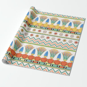 Decorative ancient Egyptian ornament seamless  Wrapping Paper