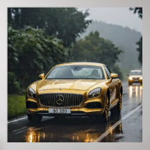 Decorative Art - Driving In The Rain #2