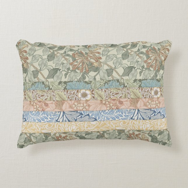 Decorative Art William Morris Nouveau Wallpapers  Accent Pillow (Front)